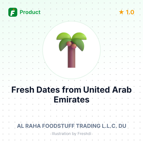 Fresh Dates – summary card, no photo uploaded yet