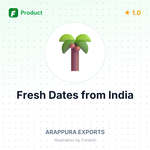 Fresh Dates – summary card, no photo uploaded yet