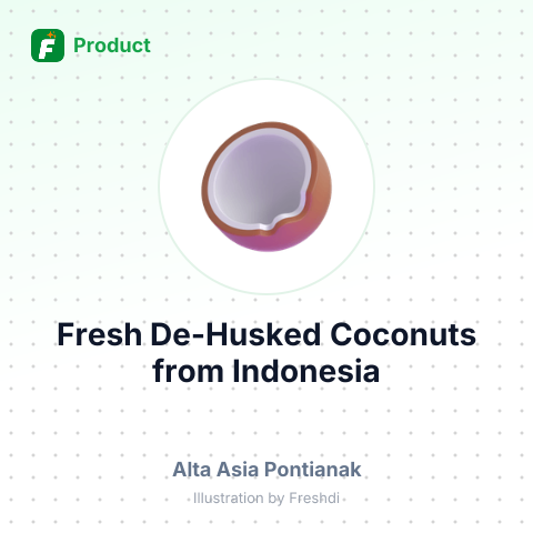 Fresh De-Husked Coconuts – summary card, no photo uploaded yet