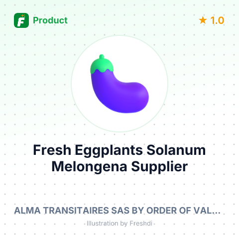 Fresh Eggplants Solanum Melongena – summary card, no photo uploaded yet