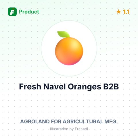 Fresh Egyptian Navel Oranges – summary card, no photo uploaded yet