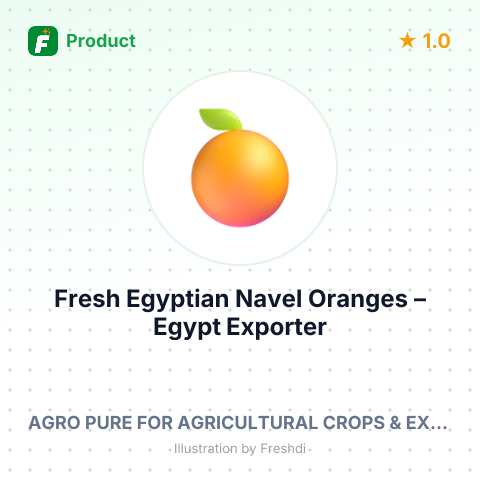 Fresh Egyptian Navel Oranges – summary card, no photo uploaded yet