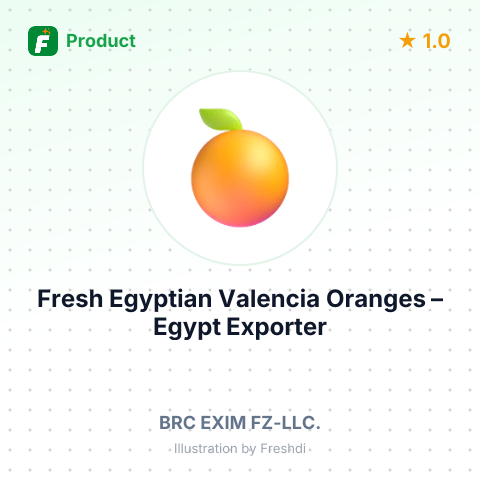 Fresh Egyptian Valencia Oranges – summary card, no photo uploaded yet