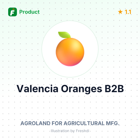 Fresh Egyptian Valencia Oranges – summary card, no photo uploaded yet