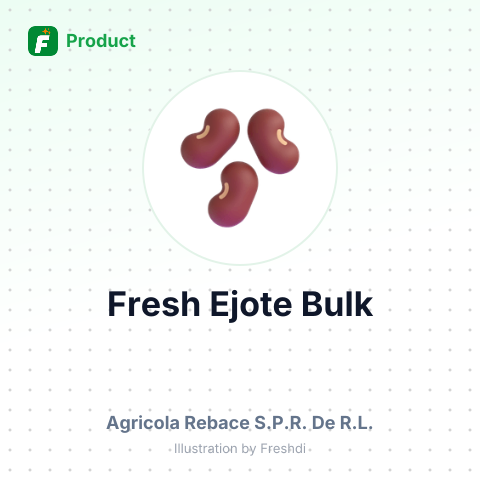 Fresh Ejote (Green Beans) – summary card, no photo uploaded yet