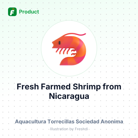 Fresh Farmed Shrimp – summary card, no photo uploaded yet