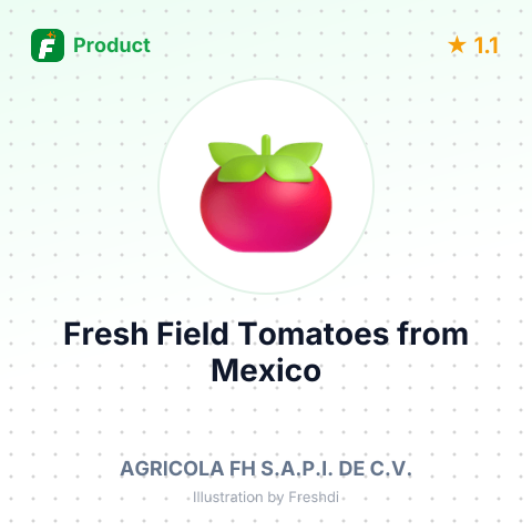 Fresh Field Tomatoes – summary card, no photo uploaded yet