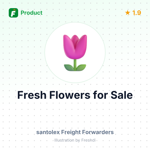 Fresh Flowers – summary card, no photo uploaded yet