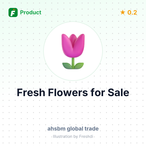 Fresh Flowers – summary card, no photo uploaded yet