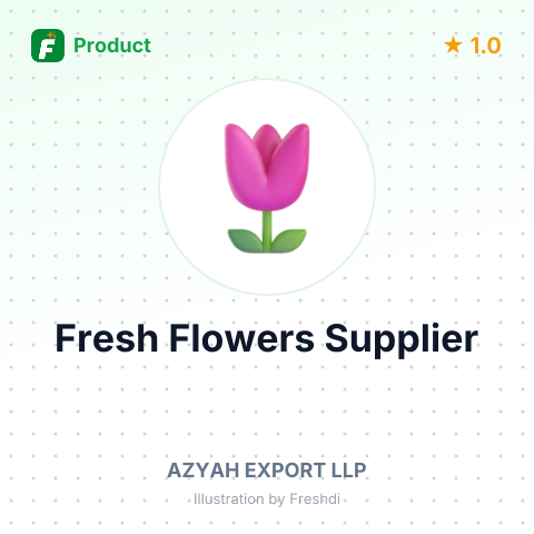 Fresh Flowers – summary card, no photo uploaded yet