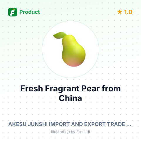 Fresh Fragrant Pear – summary card, no photo uploaded yet
