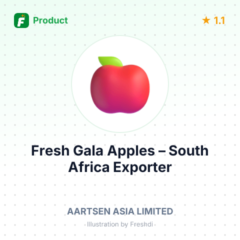 Fresh Gala Apples (Category 1) – summary card, no photo uploaded yet