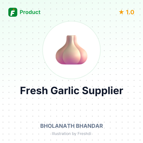 Fresh Garlic – summary card, no photo uploaded yet