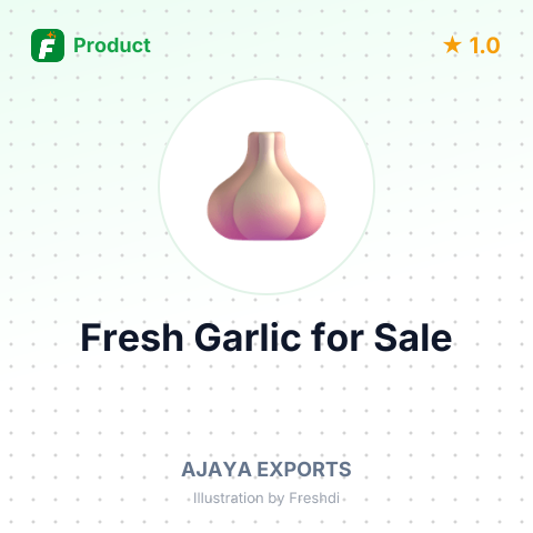 Fresh Garlic – summary card, no photo uploaded yet