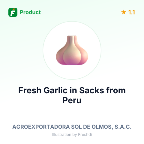 Fresh Garlic in Sacks – summary card, no photo uploaded yet