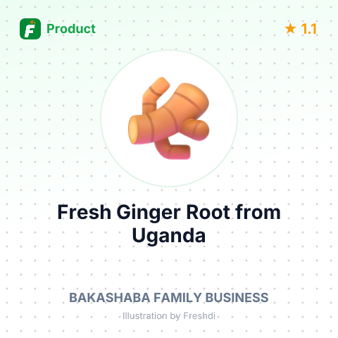 Fresh Ginger Root – summary card, no photo uploaded yet