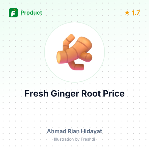 Fresh Ginger Root – summary card, no photo uploaded yet
