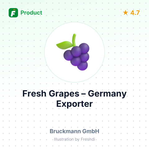 Fresh Grapes – summary card, no photo uploaded yet