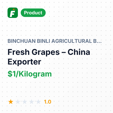 Fresh Grapes – summary card, no photo uploaded yet