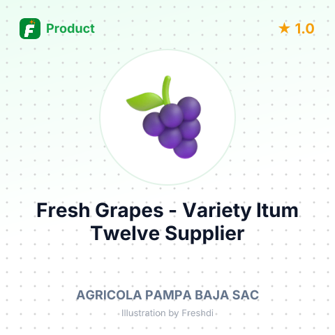 Fresh Grapes - Variety Itum Twelve – summary card, no photo uploaded yet
