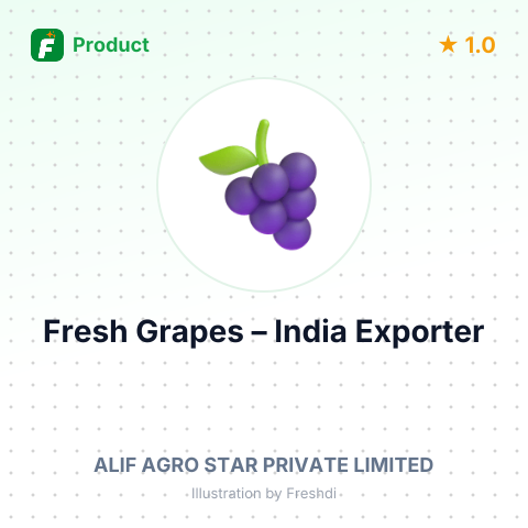 Fresh Grapes – summary card, no photo uploaded yet