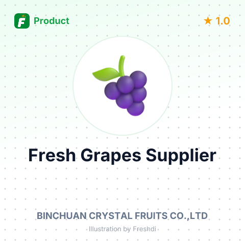 Fresh Grapes – summary card, no photo uploaded yet