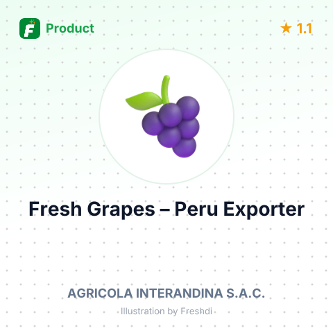 Fresh Grapes – summary card, no photo uploaded yet