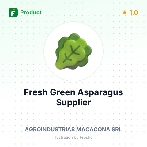 Fresh Green Asparagus – summary card, no photo uploaded yet
