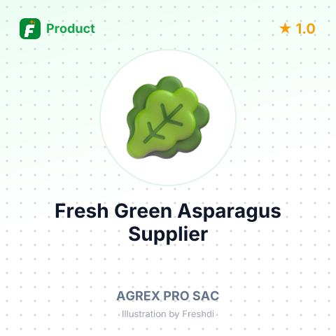 Fresh Green Asparagus – summary card, no photo uploaded yet