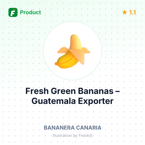 Fresh Green Bananas – summary card, no photo uploaded yet