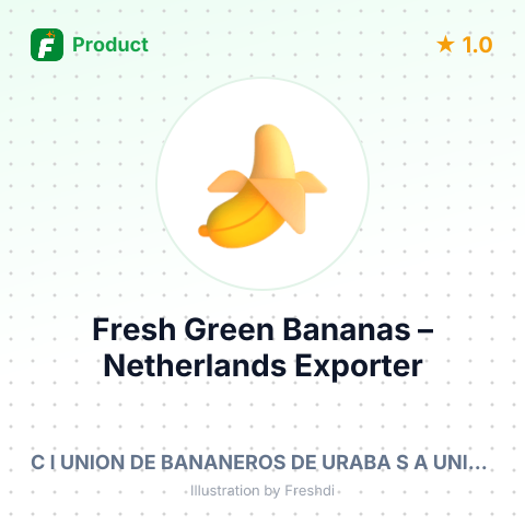 Fresh Green Bananas – summary card, no photo uploaded yet