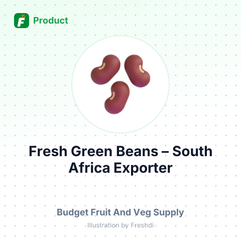 Fresh Green Beans – summary card, no photo uploaded yet
