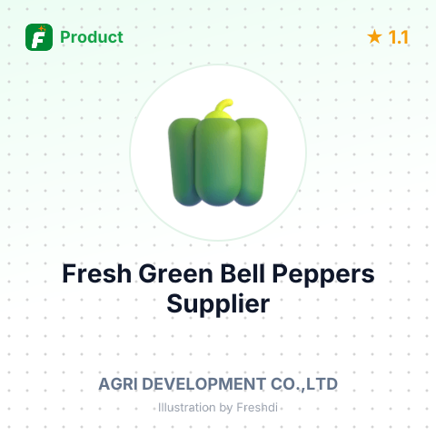 Fresh Green Bell Peppers – summary card, no photo uploaded yet