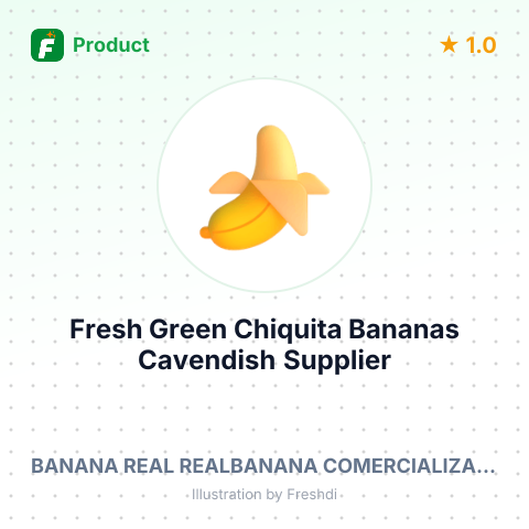 Fresh Green Chiquita Bananas Cavendish – summary card, no photo uploaded yet