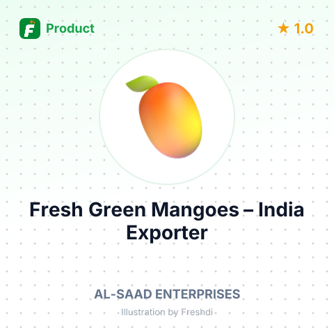 Fresh Green Mangoes – summary card, no photo uploaded yet
