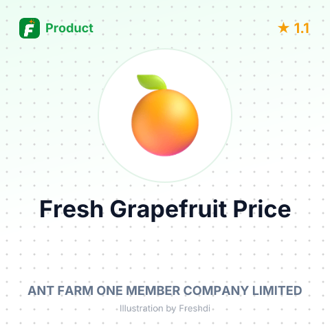 Fresh Green Skin Grapefruit – summary card, no photo uploaded yet