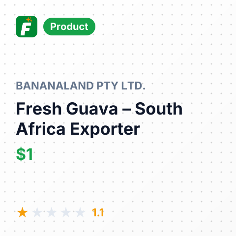 Fresh Guava – summary card, no photo uploaded yet