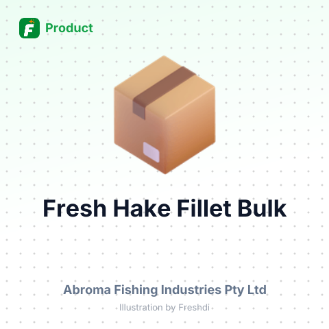 Fresh Hake Fillet Portions (Mixed) – summary card, no photo uploaded yet