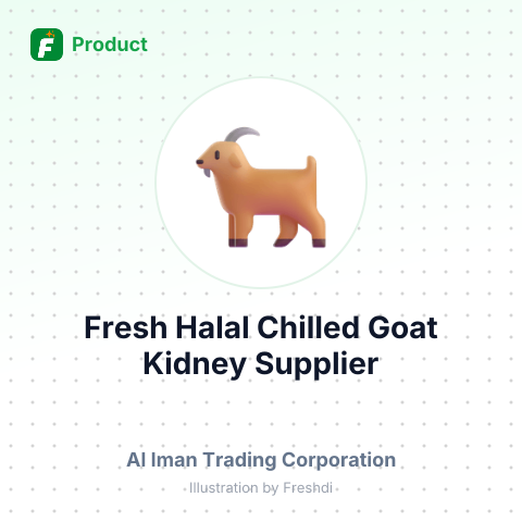 Fresh Halal Chilled Goat Kidney – summary card, no photo uploaded yet
