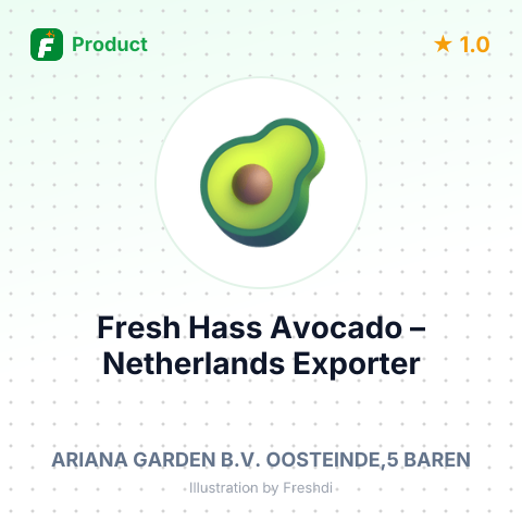 Fresh Hass Avocado – summary card, no photo uploaded yet