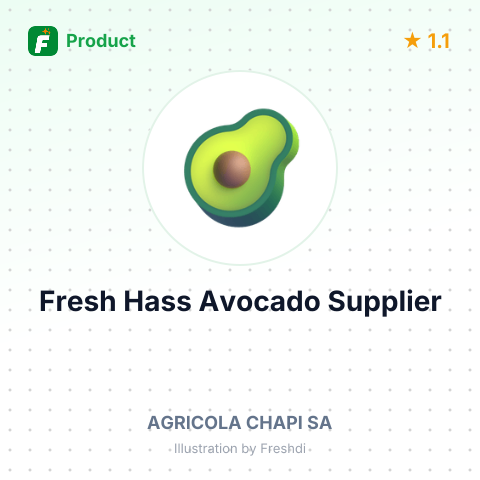 Fresh Hass Avocado – summary card, no photo uploaded yet