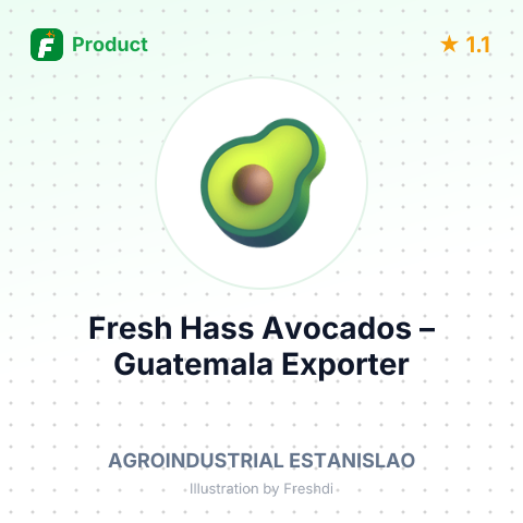 Fresh Hass Avocados – summary card, no photo uploaded yet