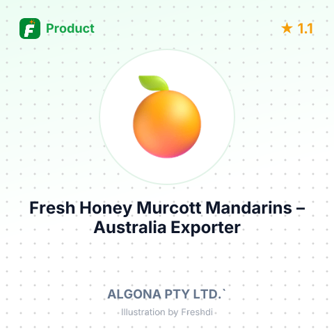Fresh Honey Murcott Mandarins – summary card, no photo uploaded yet