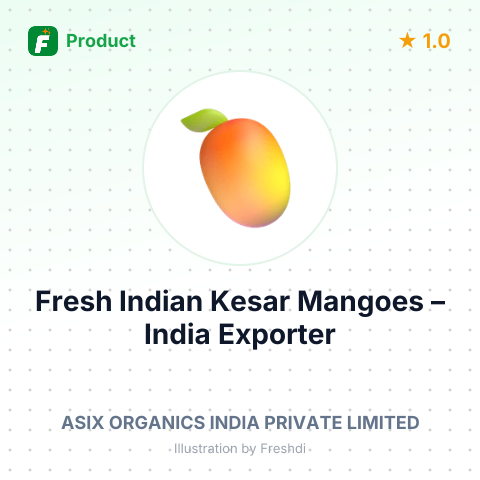 Fresh Indian Kesar Mangoes – summary card, no photo uploaded yet
