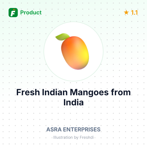 Fresh Indian Mangoes – summary card, no photo uploaded yet