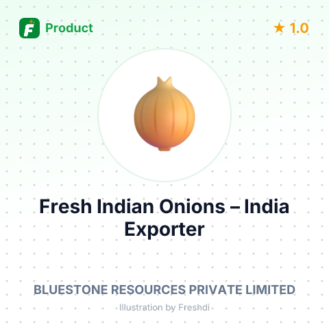 Fresh Indian Onions – summary card, no photo uploaded yet