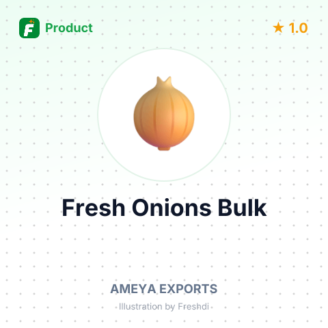 Fresh Indian Onions – summary card, no photo uploaded yet