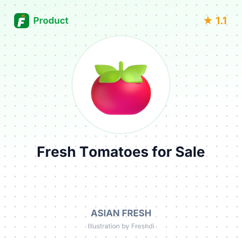 Fresh Indian Tomatoes – summary card, no photo uploaded yet