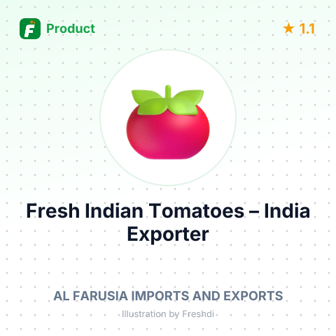Fresh Indian Tomatoes – summary card, no photo uploaded yet