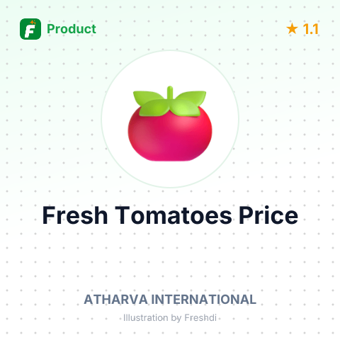 Fresh Indian Tomatoes – summary card, no photo uploaded yet